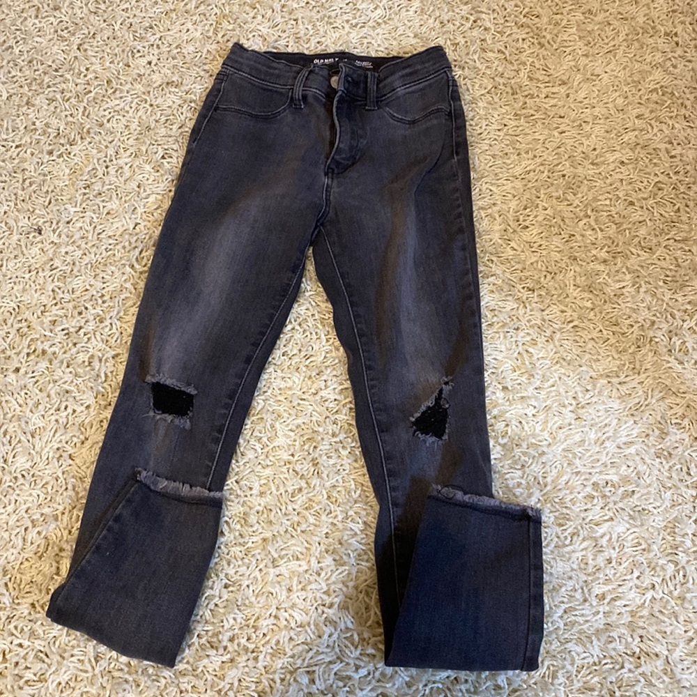 ❤️Old Navy Ballerina Leggings 360 degree stretch - distressed - size 1…